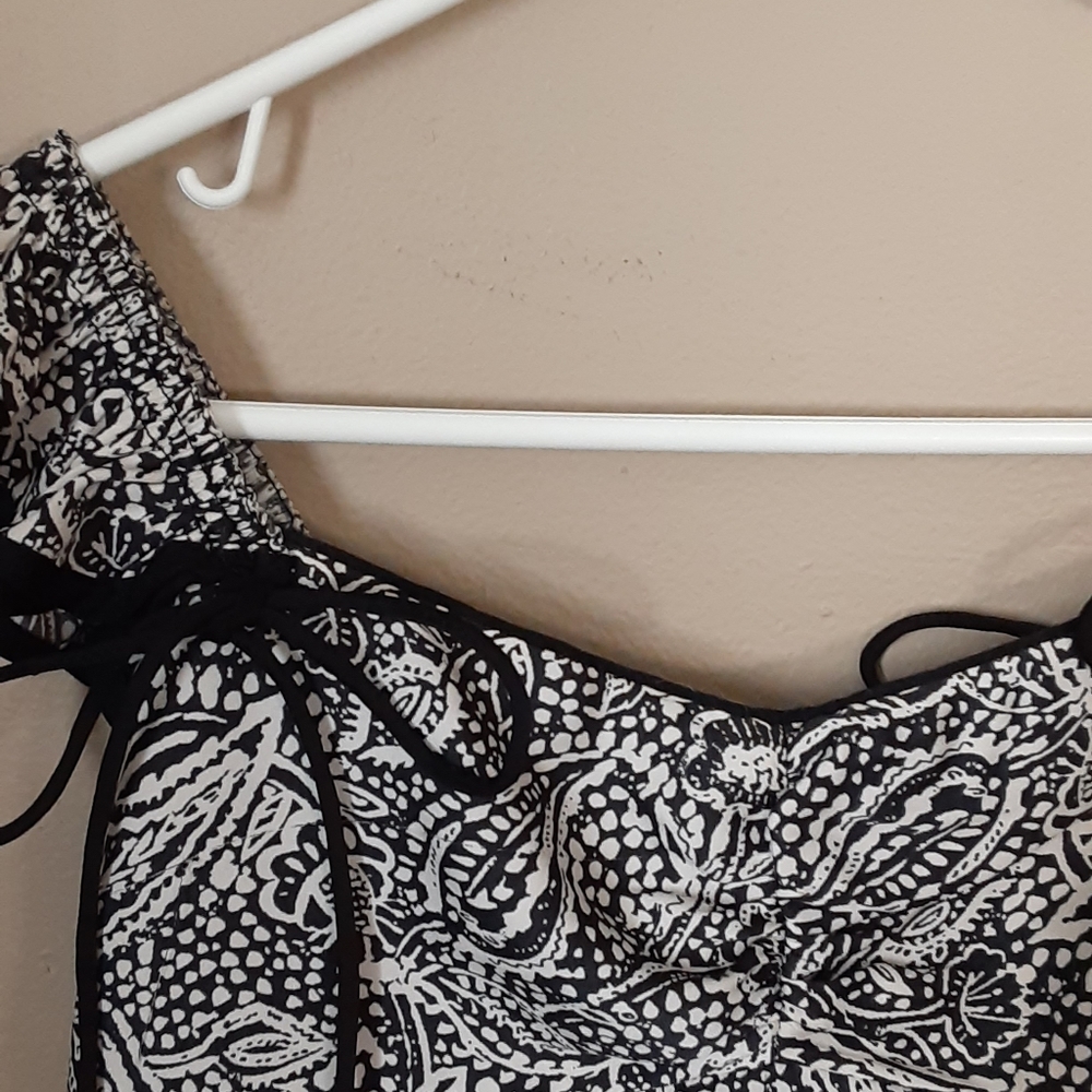 Free people gorgeous paisley tie shirt